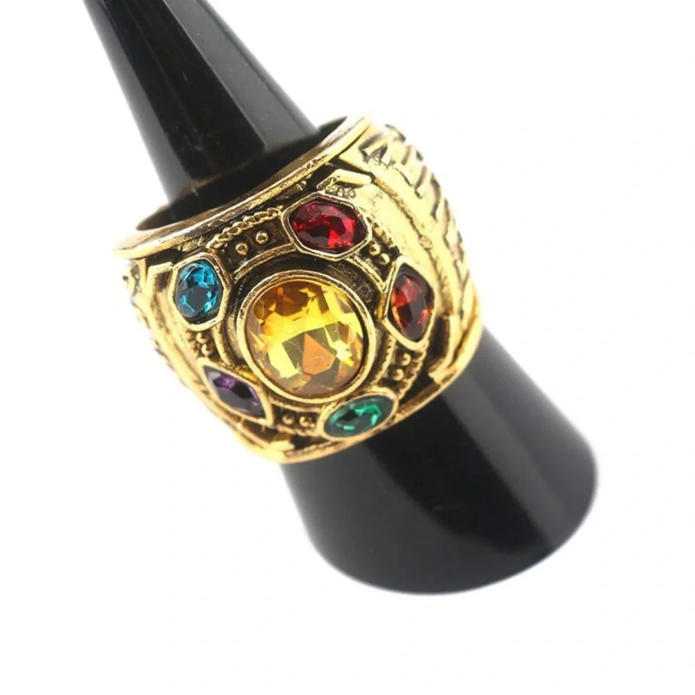 Accessories | Anime Game Hot Marvel Avengers Infinity Stones Mens Ring ...